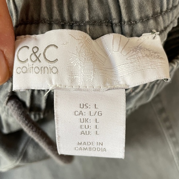 C&C California Charcoal Jogger Pants - Picture 9 of 11